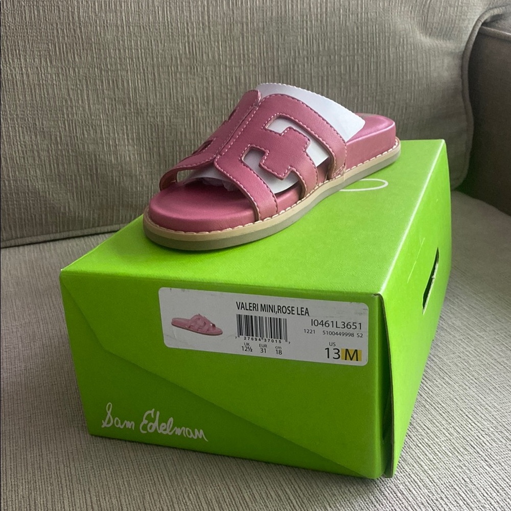 Sam Edelman Pink Sandals Slip-On Comfort